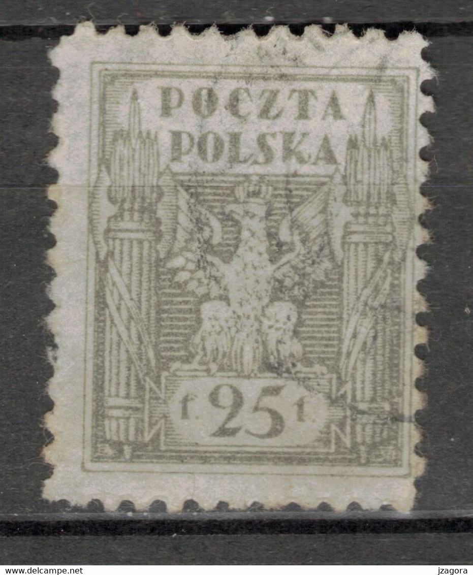 POLEN POLOGNE POLAND 1919 Mi 106 USED - Oblitérés