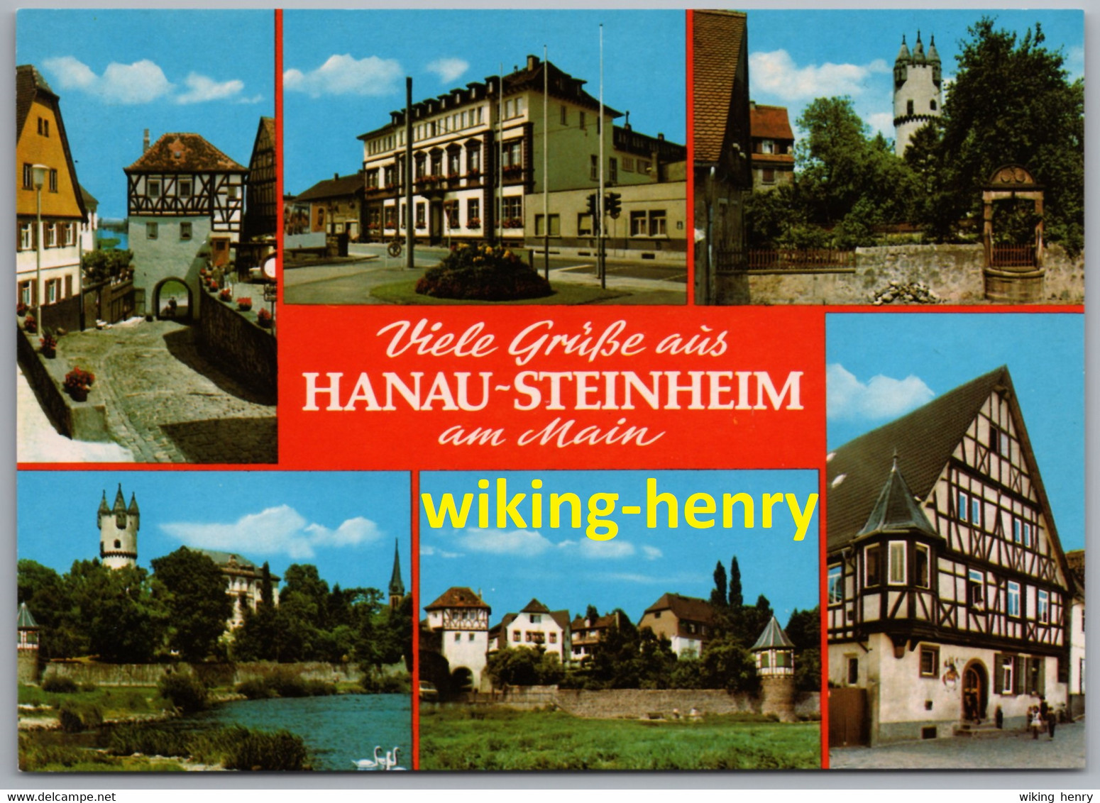 Hanau Steinheim - Mehrbildkarte 1 - Hanau