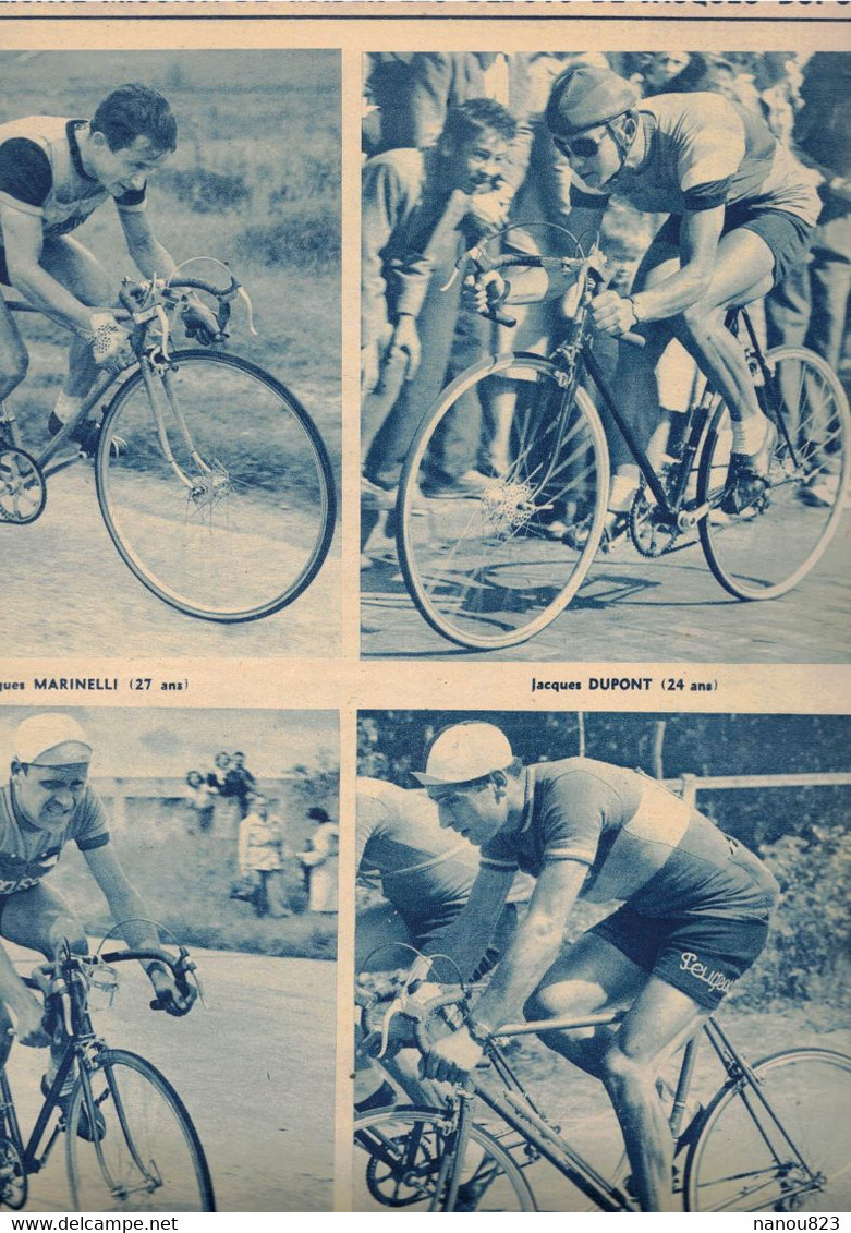 BUT CLUB LE MIROIR DES SPORTS N° HORS SERIE DE 40 PAGES AVEC LA CARTE ITINERAIRE OFFICIEL DU TOUR DE FRANCE 1952