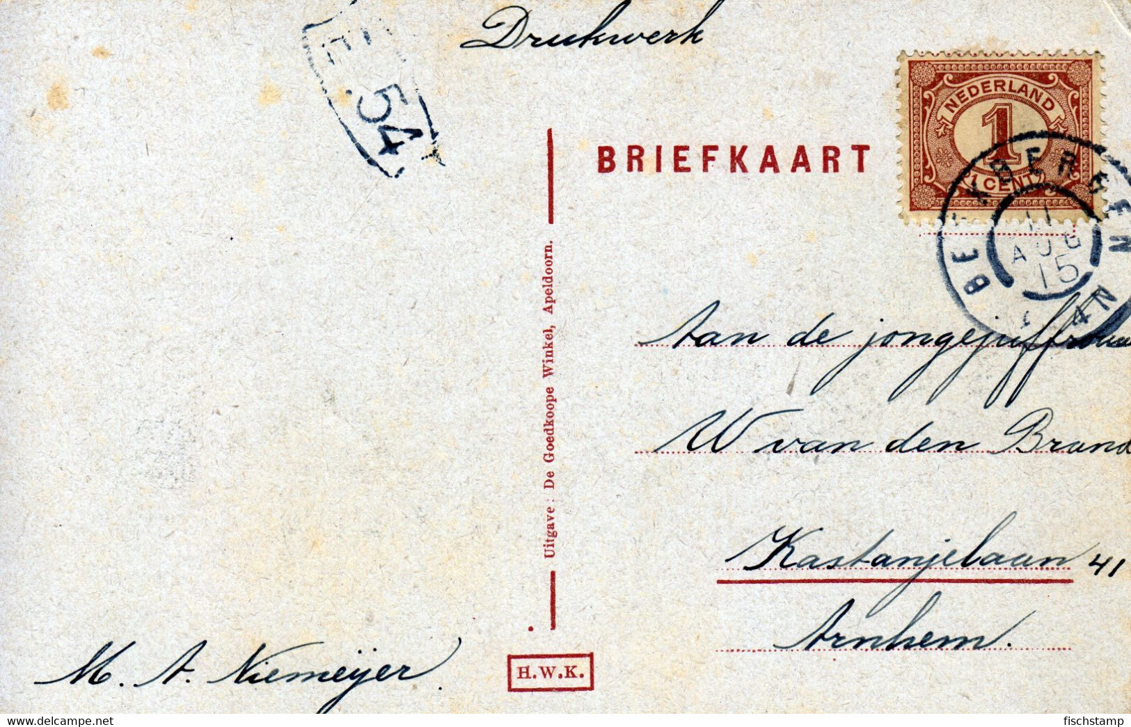 Grootrond BEEKBERGEN OP NR. 51 Op Ansicht - Postal History