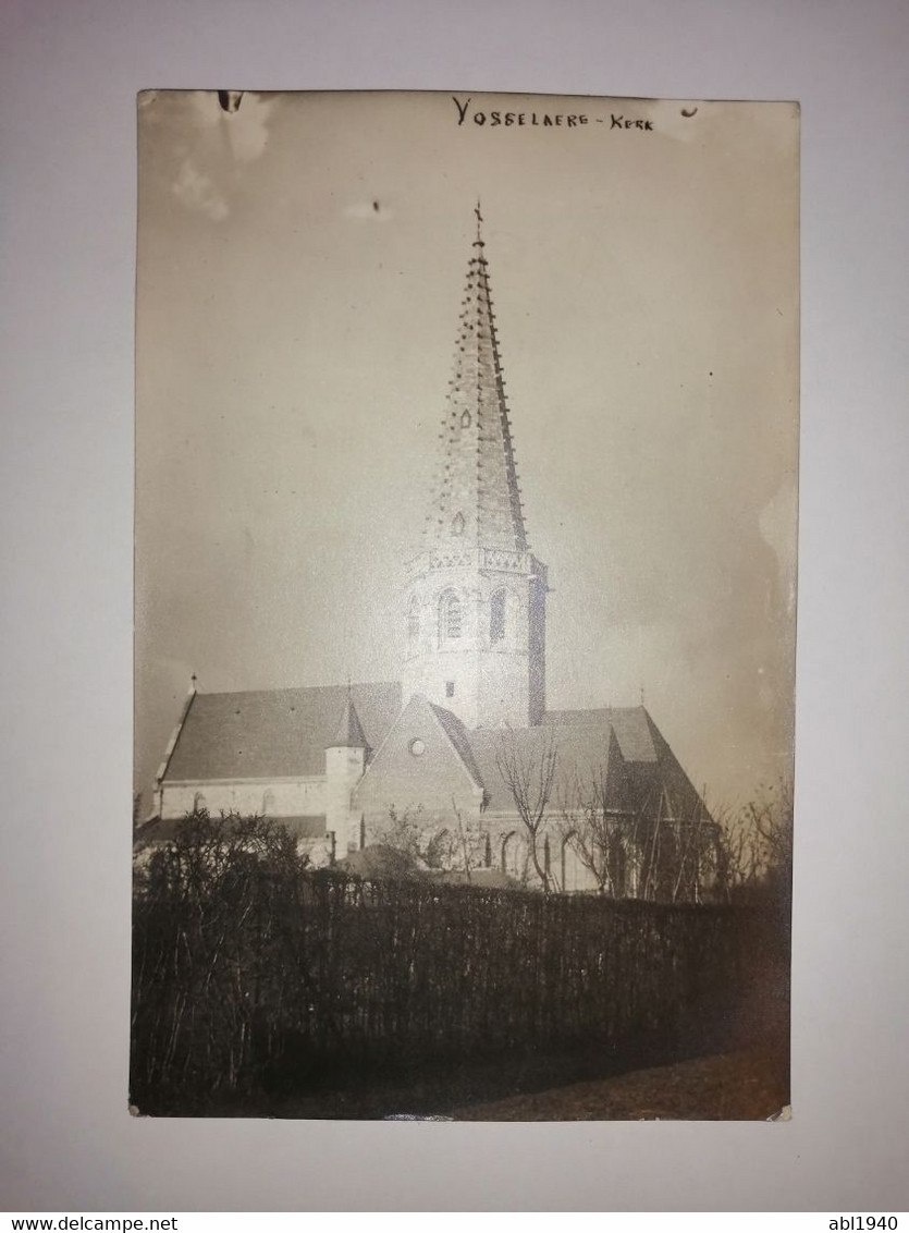 B - VOSSELAERE - KERK - PHOTOCARTE - Nevele