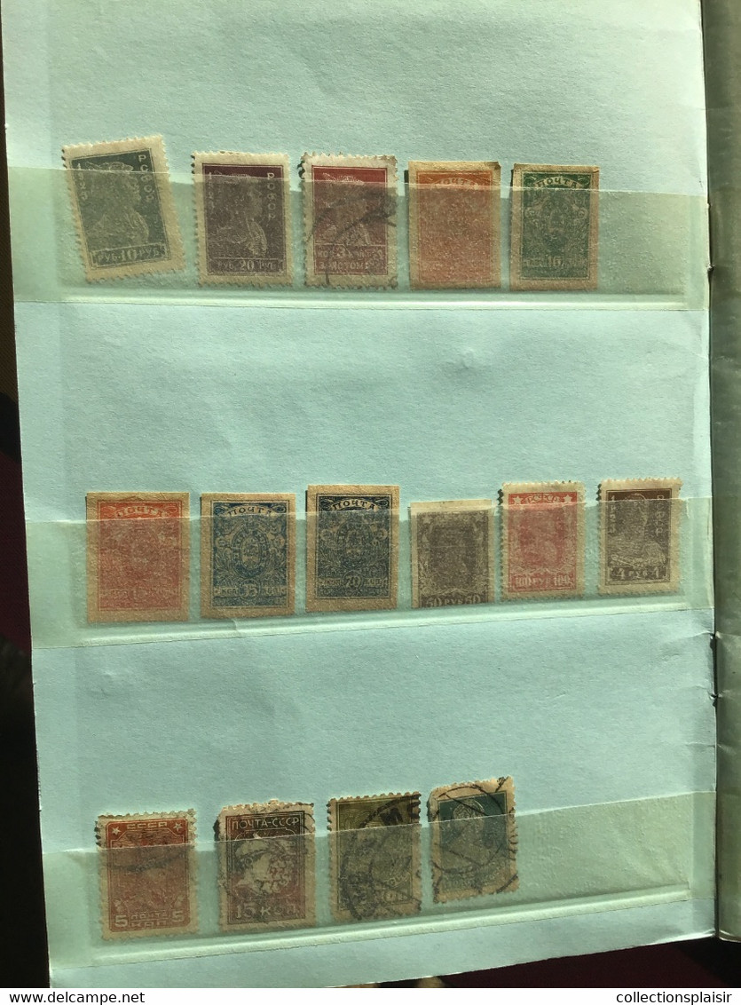 CARNET DE CIRCULATION DE TIMBRES RUSSES ANCIENS