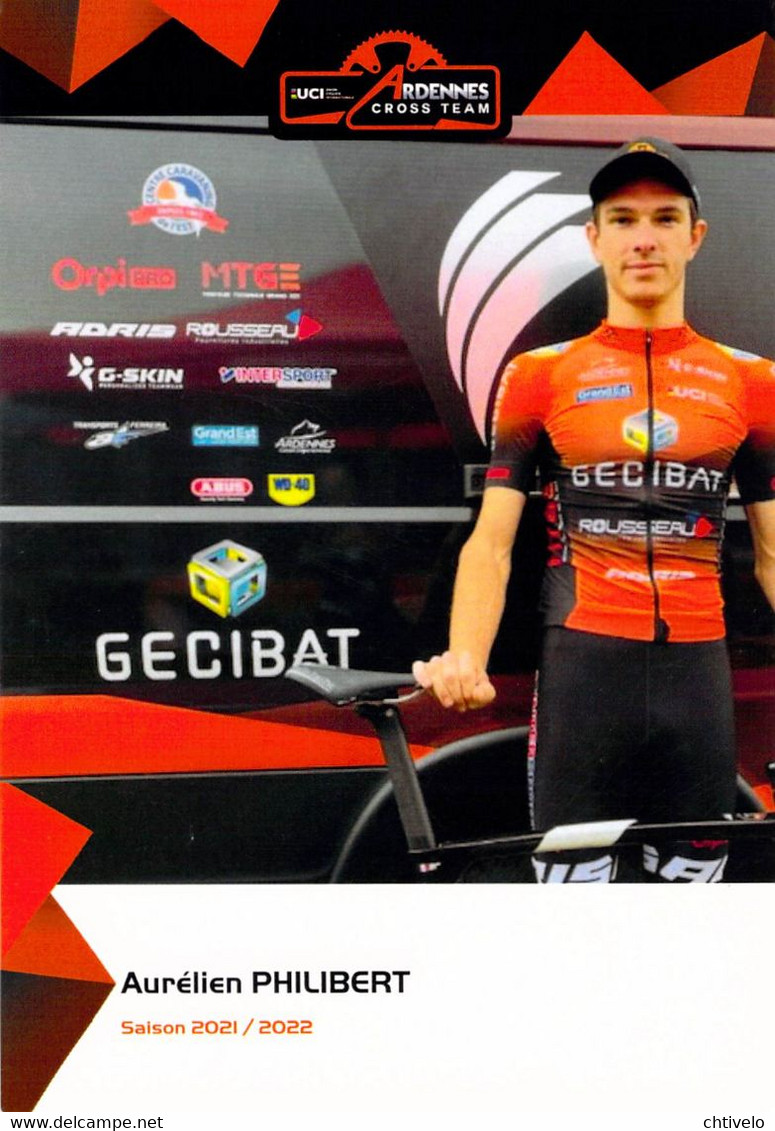 Cyclisme, Aurelien Philibert, 2021-2022 - Cycling