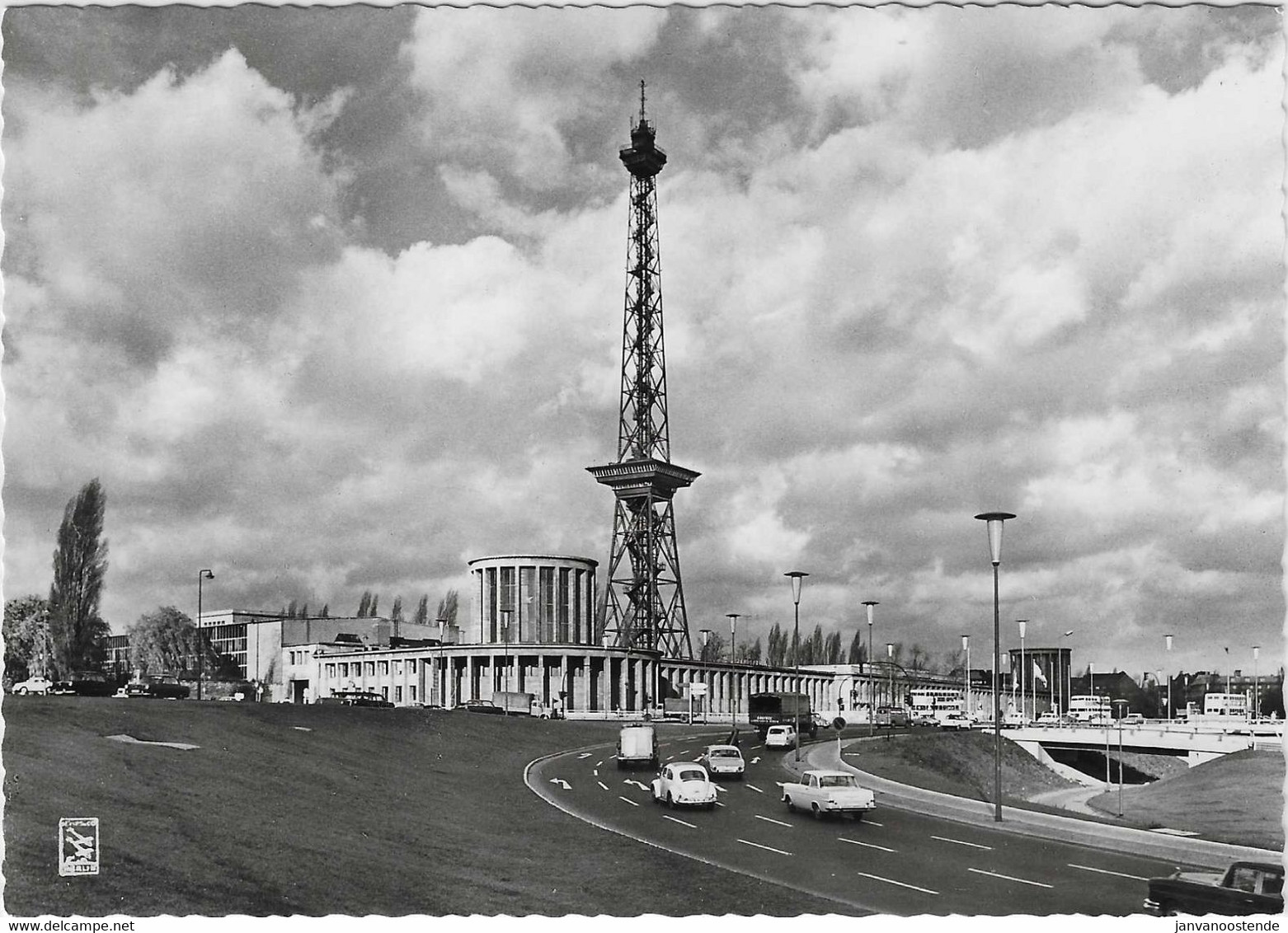 Gr457 -  Berlin , Funkturm Mit Ausstellungsgelände - Charlottenburg