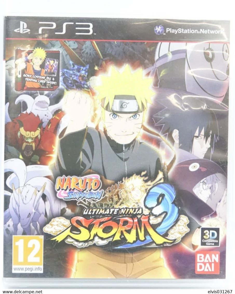 SONY PLAYSTATION THREE PS3 : NARUTO SHIPPUDEN ULTIMATE NINJA STORM 3 - BANDAI - PS3