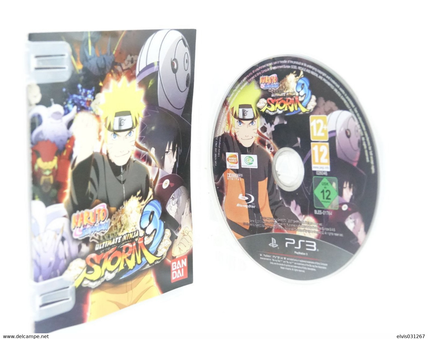 SONY PLAYSTATION THREE PS3 : NARUTO SHIPPUDEN ULTIMATE NINJA STORM 3 - BANDAI - PS3