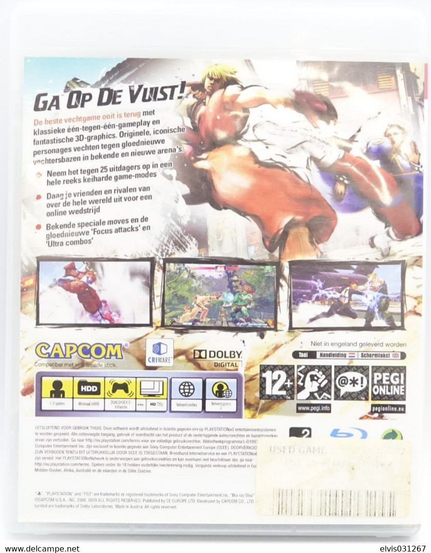 SONY PLAYSTATION THREE PS3 : STREET FIGHTER IV 4 - CAPCOM - PS3