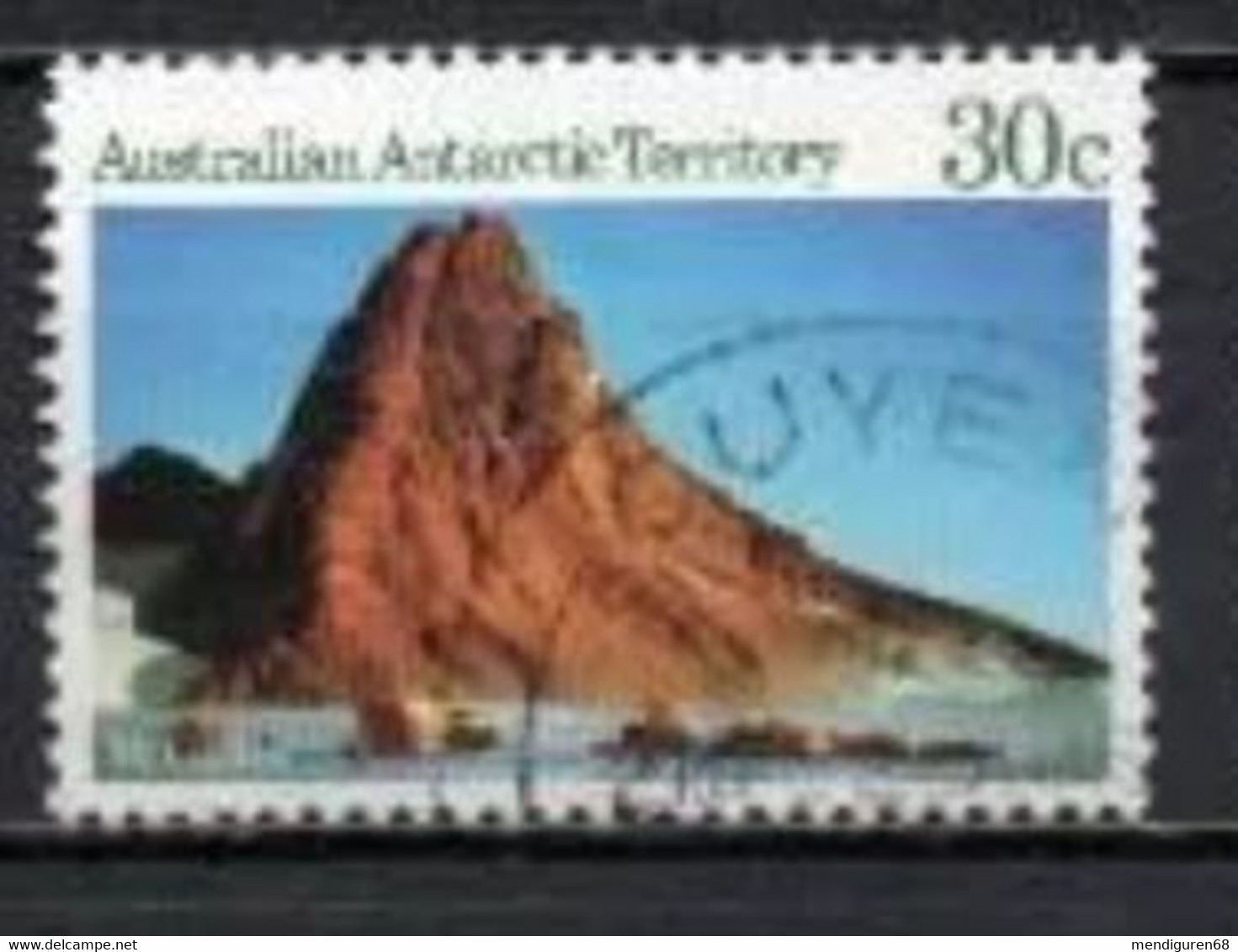 AUSTRALIA ANTARTIC TERRITORY 1984 MOUNT COATES USED MI AQ 66 SC AQ L66 YT AQ 65 SG AQ 69 - Used Stamps