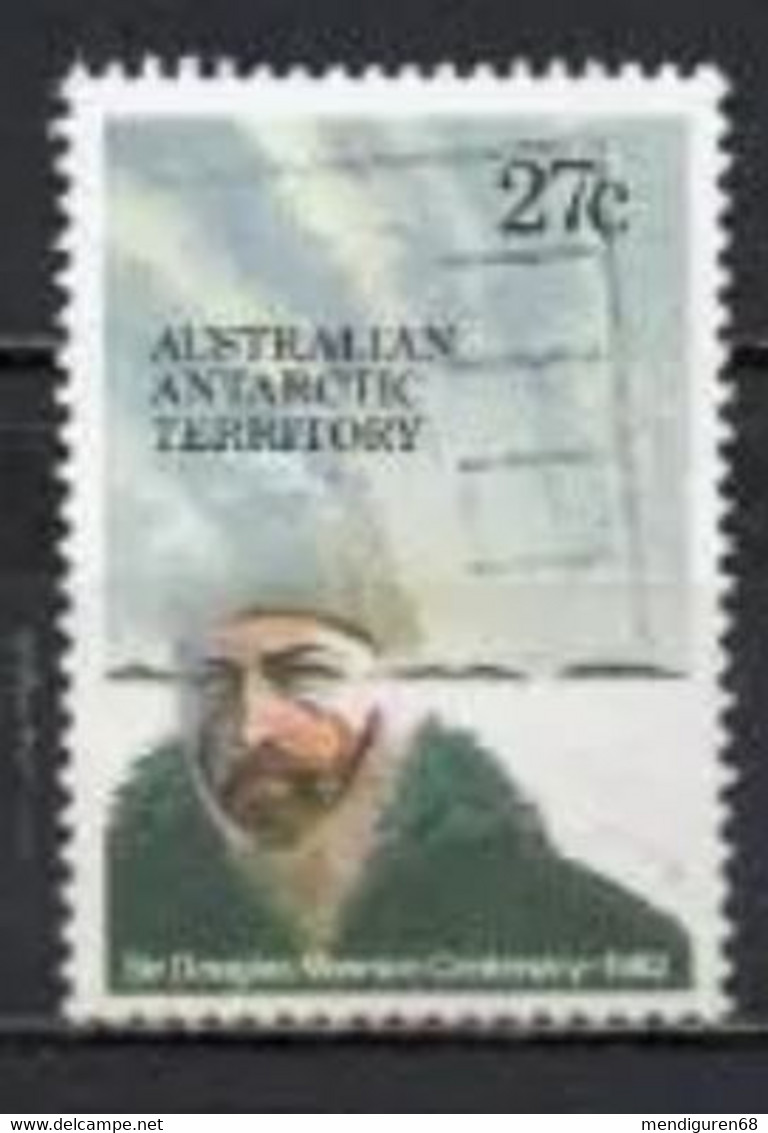 AUSTRALIA ANTARTIC TERRITORY 1982 DOUGLAS MAWSON USED MI AQ 53 SC AQ L53 YT AQ 53 SGAQ 53 - Used Stamps