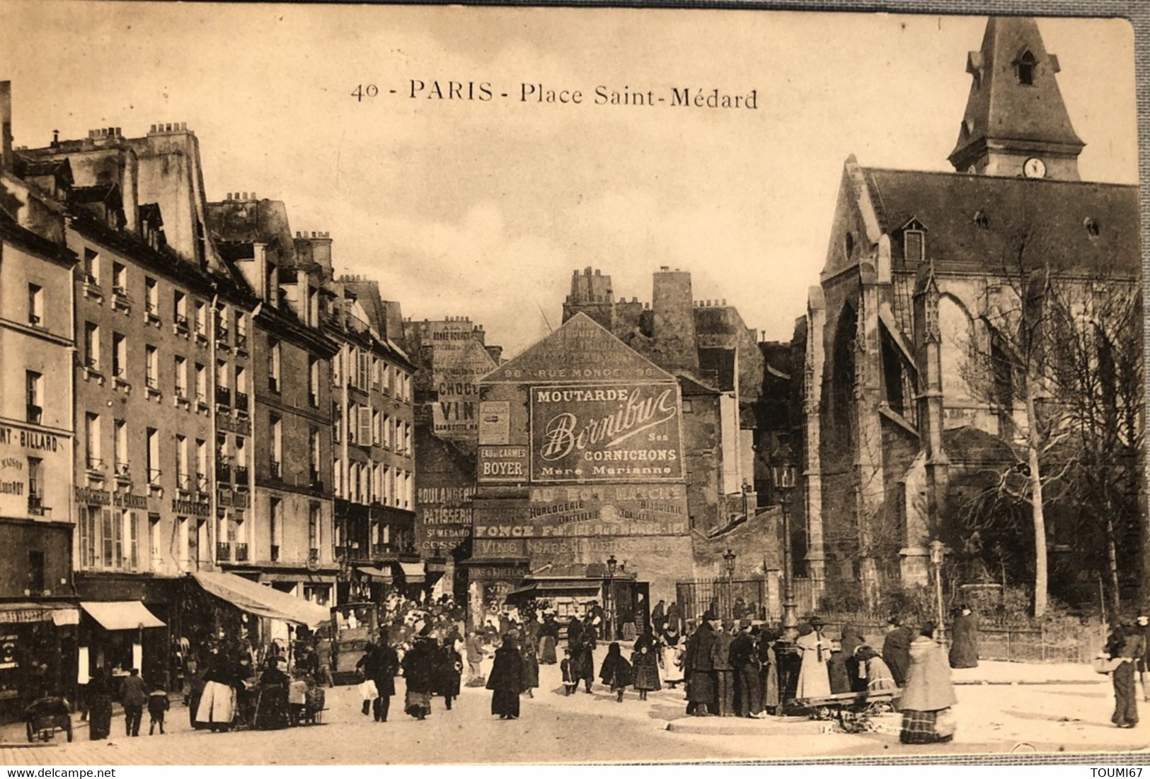 PARIS - Place Saint-Medard - District 05