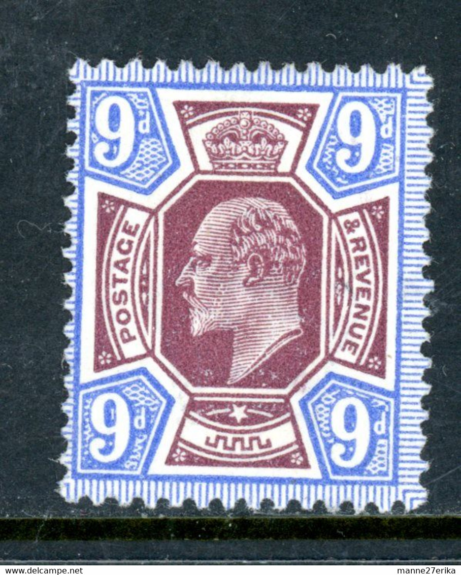 Great Britain MH 1902-11  King Edward Vll - Neufs