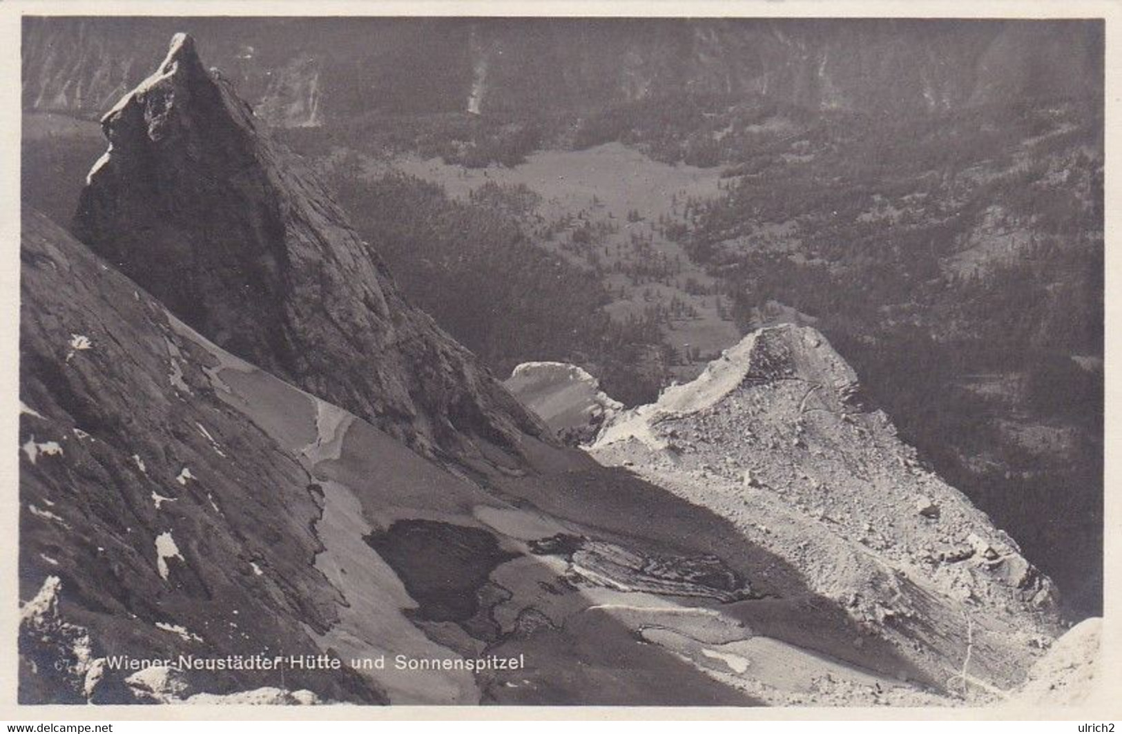 AK Wiener-Neustädter-Hütte Und Sonnenspitze  (57994) - Ehrwald