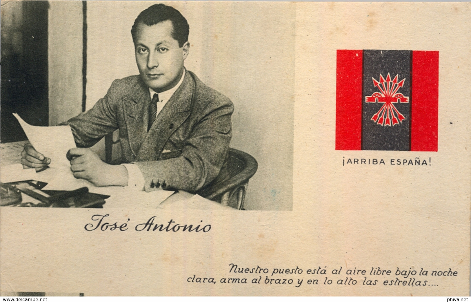 1938 , T.P. CIRCULADA , MADRID - SEVARES ( ASTURIAS ) , CENSURA MILITAR , FRANQUICIA REG. INFANTERIA SAN QUINTÍN , 5º BT - Storia Postale
