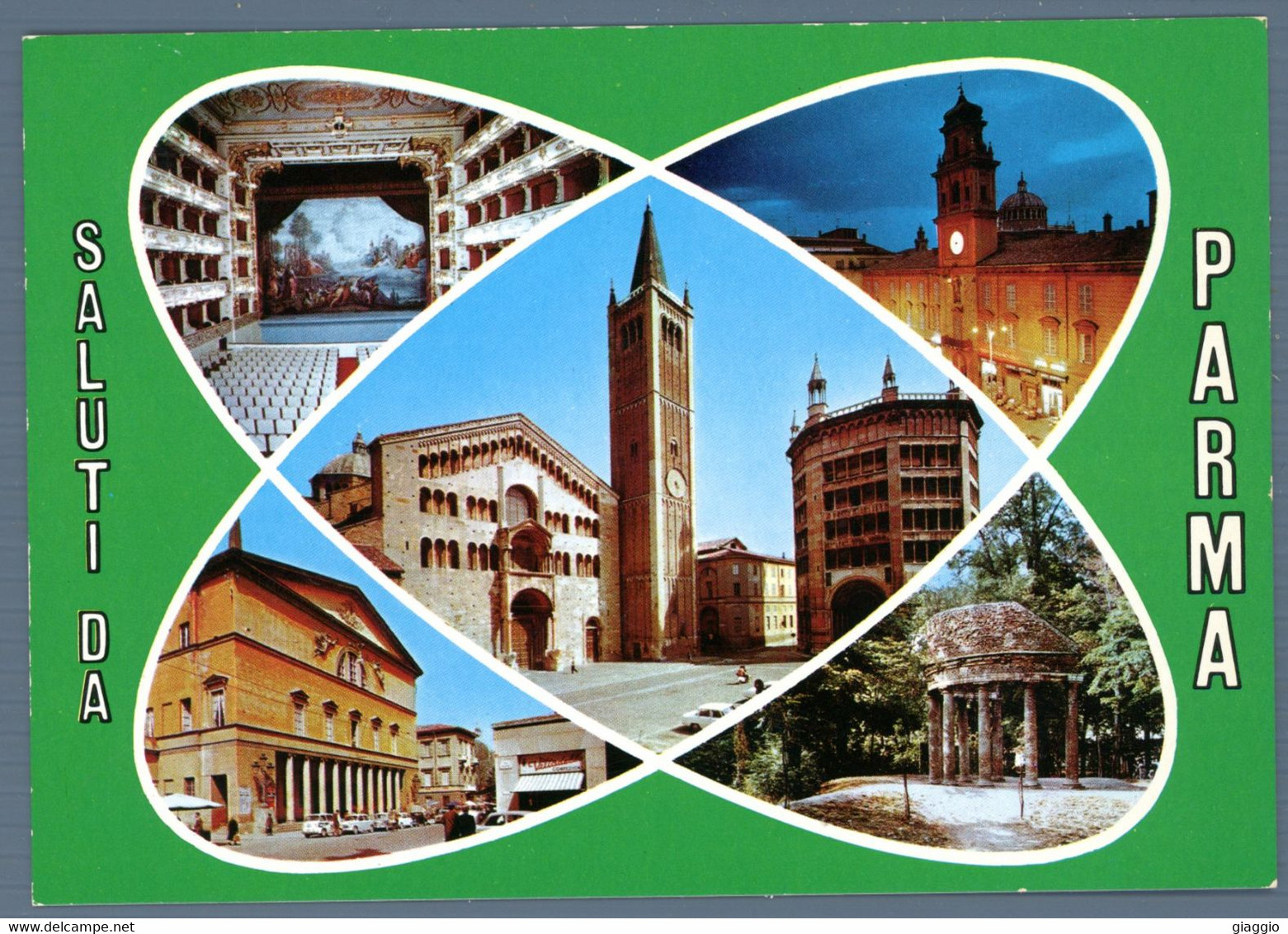 °°° Cartolina - Saluti Da Parma Vedute Nuova (l) °°° - Parma