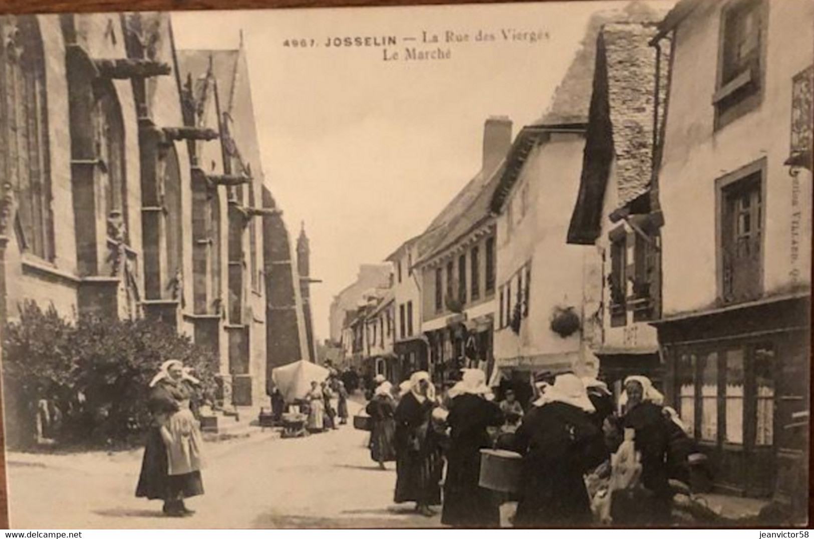 4967 Josselin     La Rue Des Viergés La Marché - Josselin