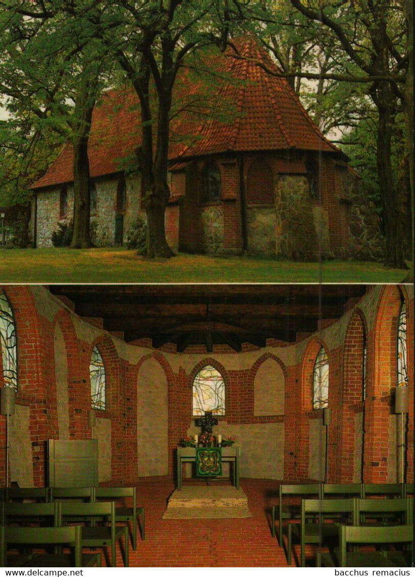 BISPINGEN Alte Feldsteinkirche (Ole Kerk) Von 1353 - Fallingbostel