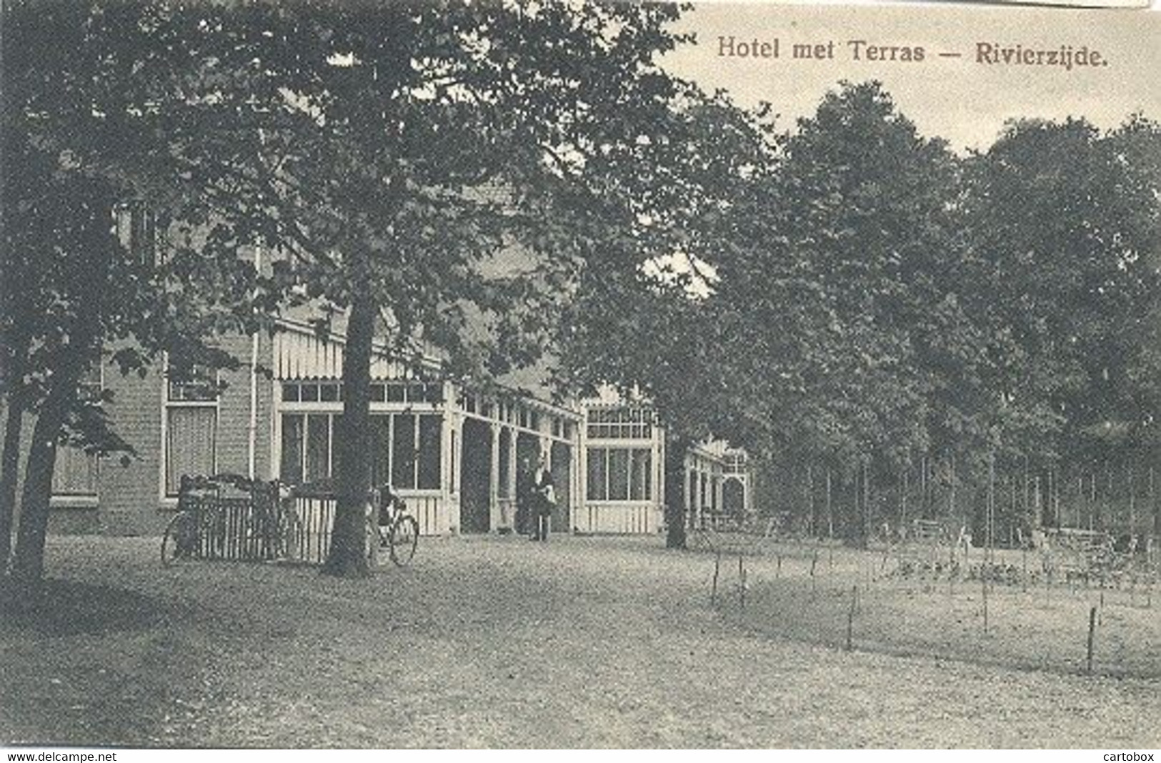 ( Wageningen ), Hotel Met Terras (afgebeeld Is Hotel De Wageningse Berg, Gen. Foulkesweg 96) - Wageningen