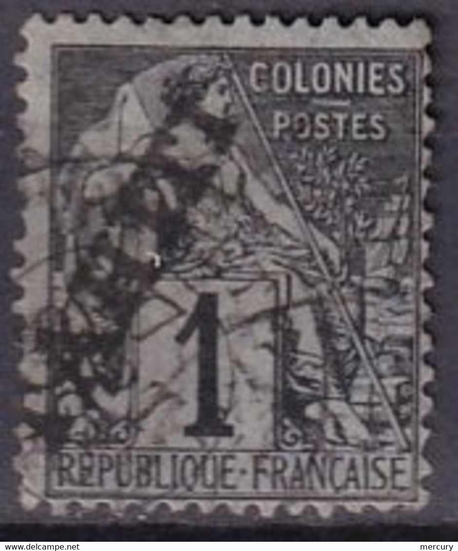 TAHITI - 1 C. De 1893 Oblitéré FAUX - Gebraucht