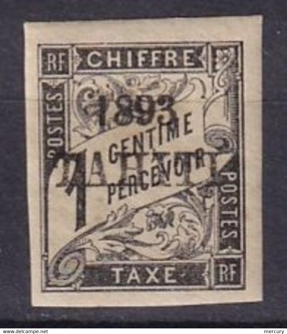 TAHITI - 1 C. Taxe De 1893 Neuf FAUX - Neufs