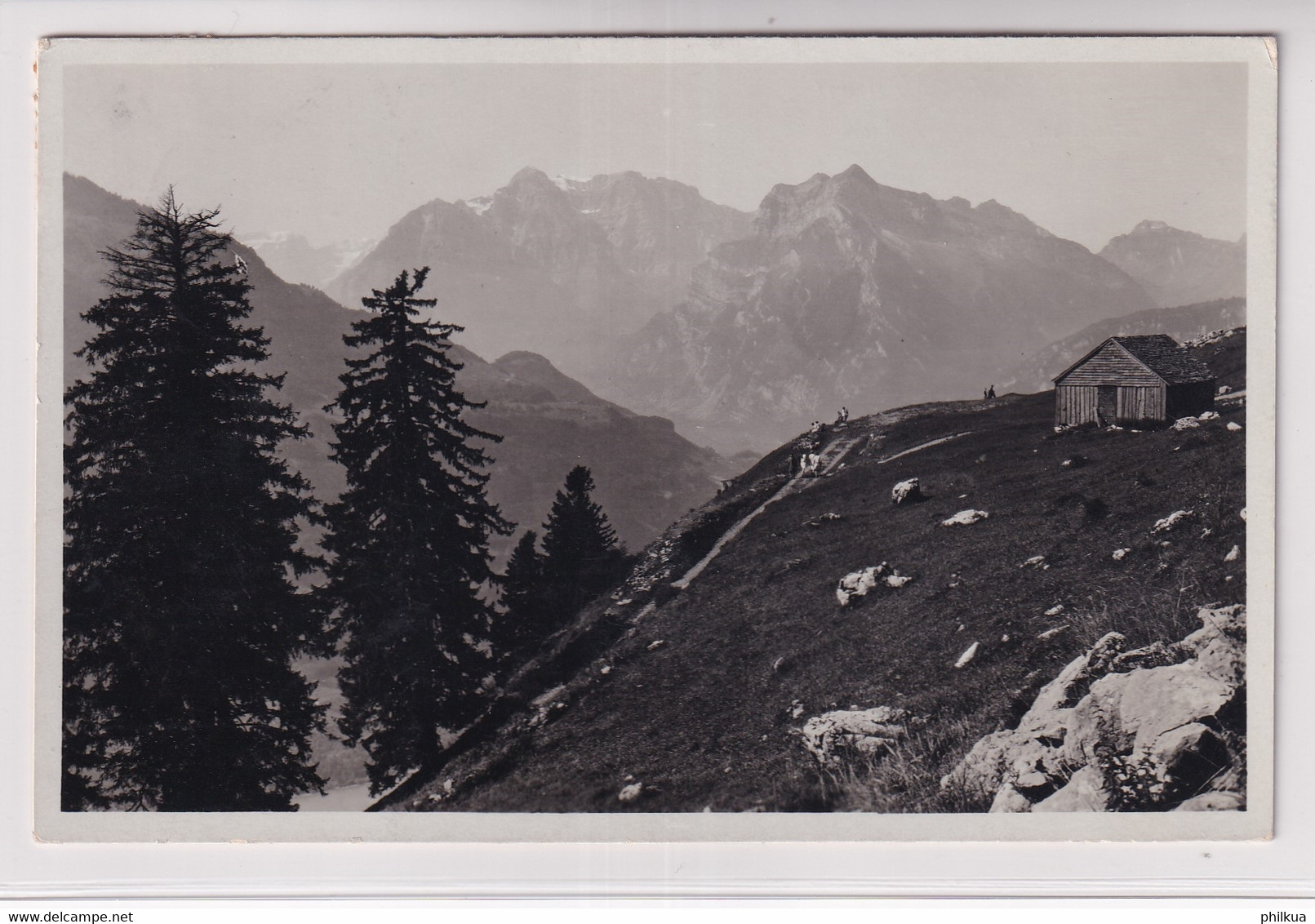 Amden - Durchschlägi Mit Blick Auf Glarneralpen - Amden