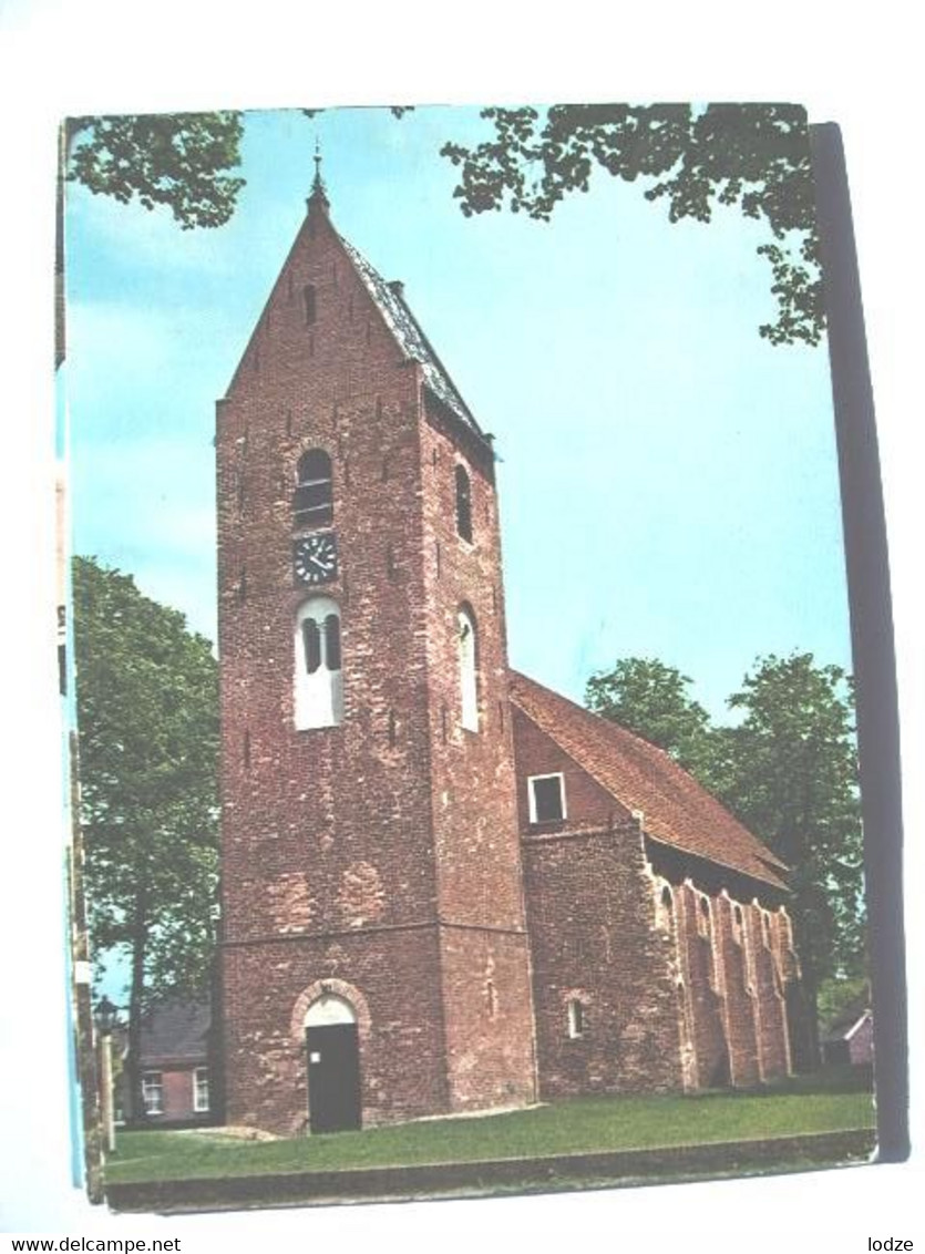 Nederland Holland Pays Bas Norg Met Kerk Uit 1139 - Norg