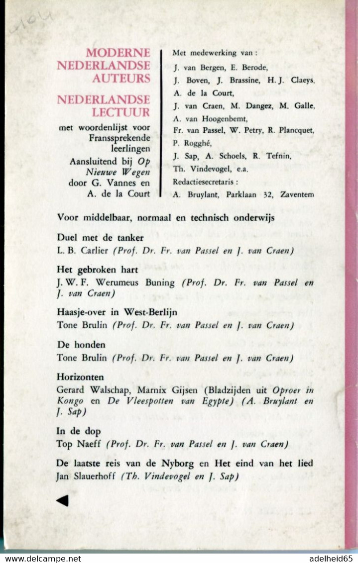 Bertus Aafjes, Een Voetreis Naar Rome, De Sikkel, 1968  Incl. Leidraad Cursorische Behandeling - Littérature