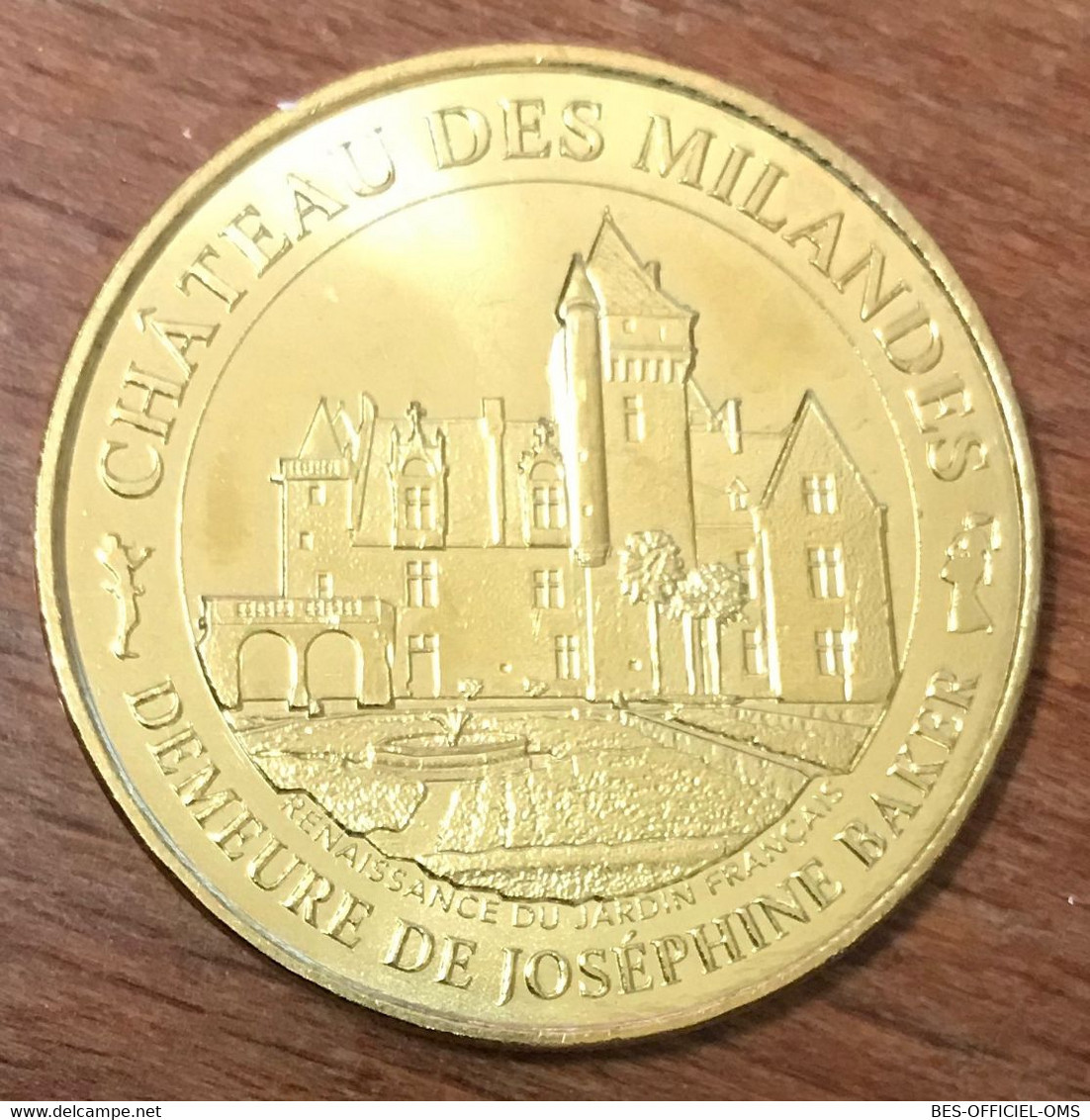 24 CASTELNAUD CHÂTEAU DES MILANDES MDP 2018 MÉDAILLE SOUVENIR MONNAIE DE PARIS JETON TOURISTIQUE MEDALS TOKENS COINS - 2018