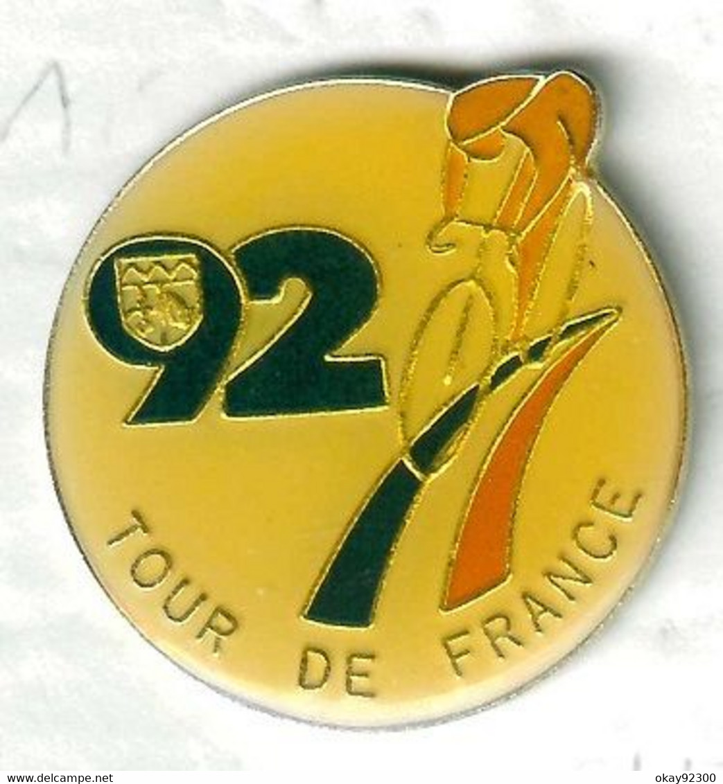 Pin's Cyclisme Vélo Bike Cycling Tour De France 1992 Hauts De Seine - Cyclisme