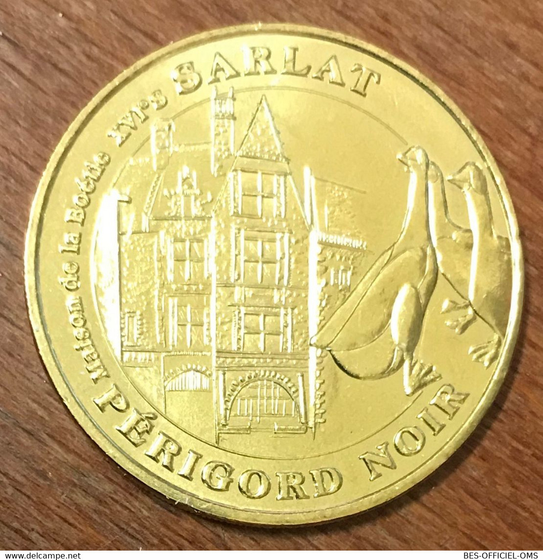 24 SARLAT MAISON DE LA BOÉTIE PÉRIGORD NOIR MDP 2018 MEDAILLE MONNAIE DE PARIS JETON TOURISTIQUE MEDALS COINS TOKENS - 2018