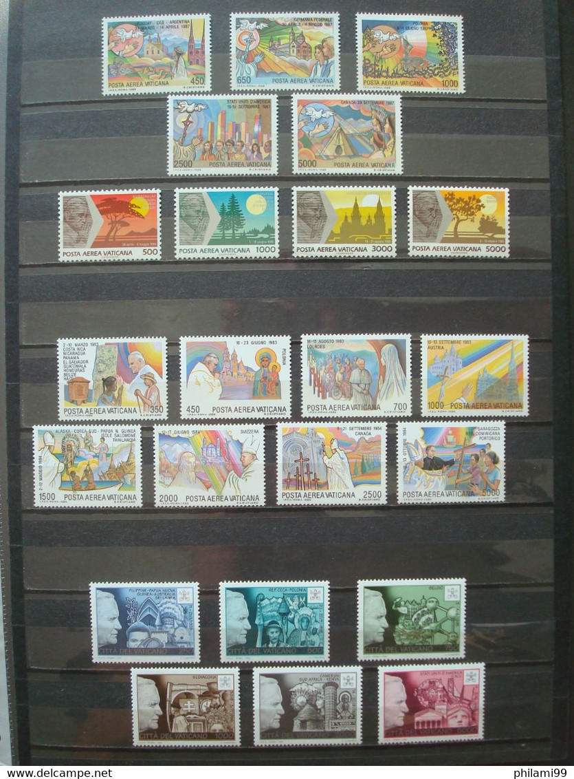 VATICAN 1986-1996 MNH** / GOOD SETS / 3 SCANS - Verzamelingen