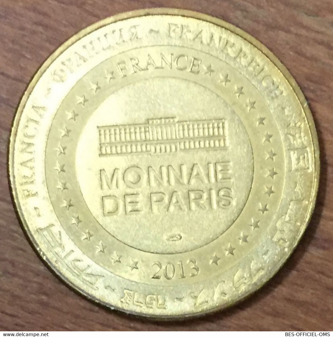 24 GOUFFRE DE PROUMEYSSAC LA MÉDUSE MDP 2013 MEDAILLE MONNAIE DE PARIS JETON TOURISTIQUE MEDALS COINS TOKENS - 2013