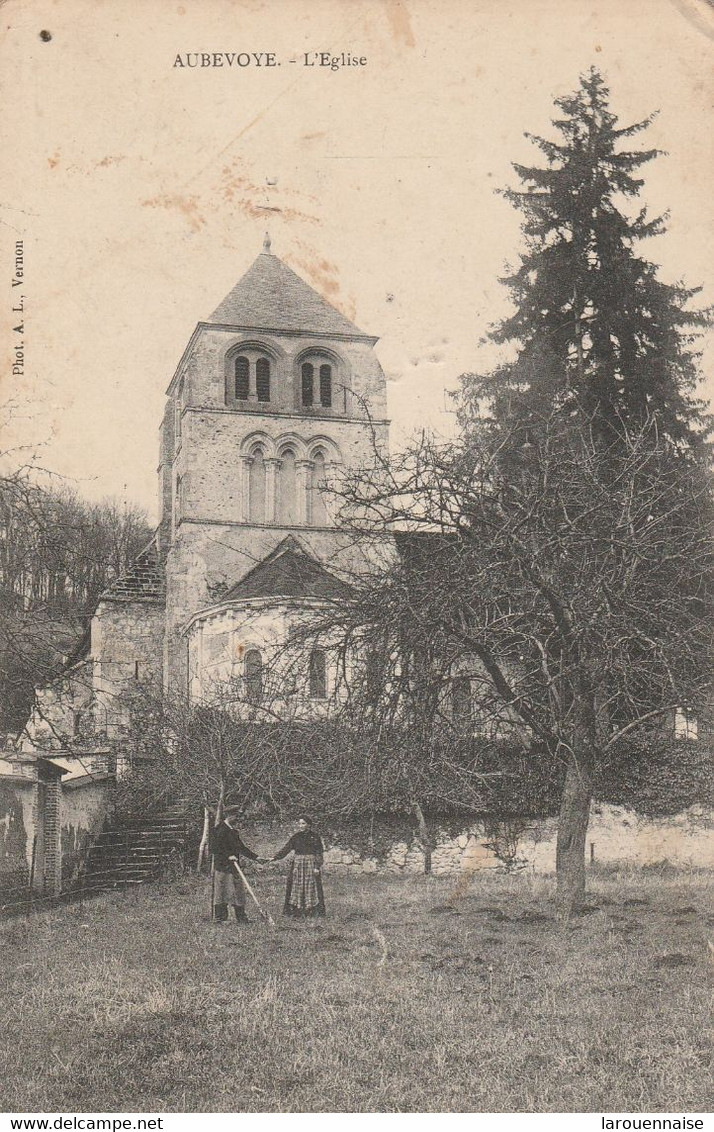 27 - AUBEVOYE  - L' Eglise - Aubevoye