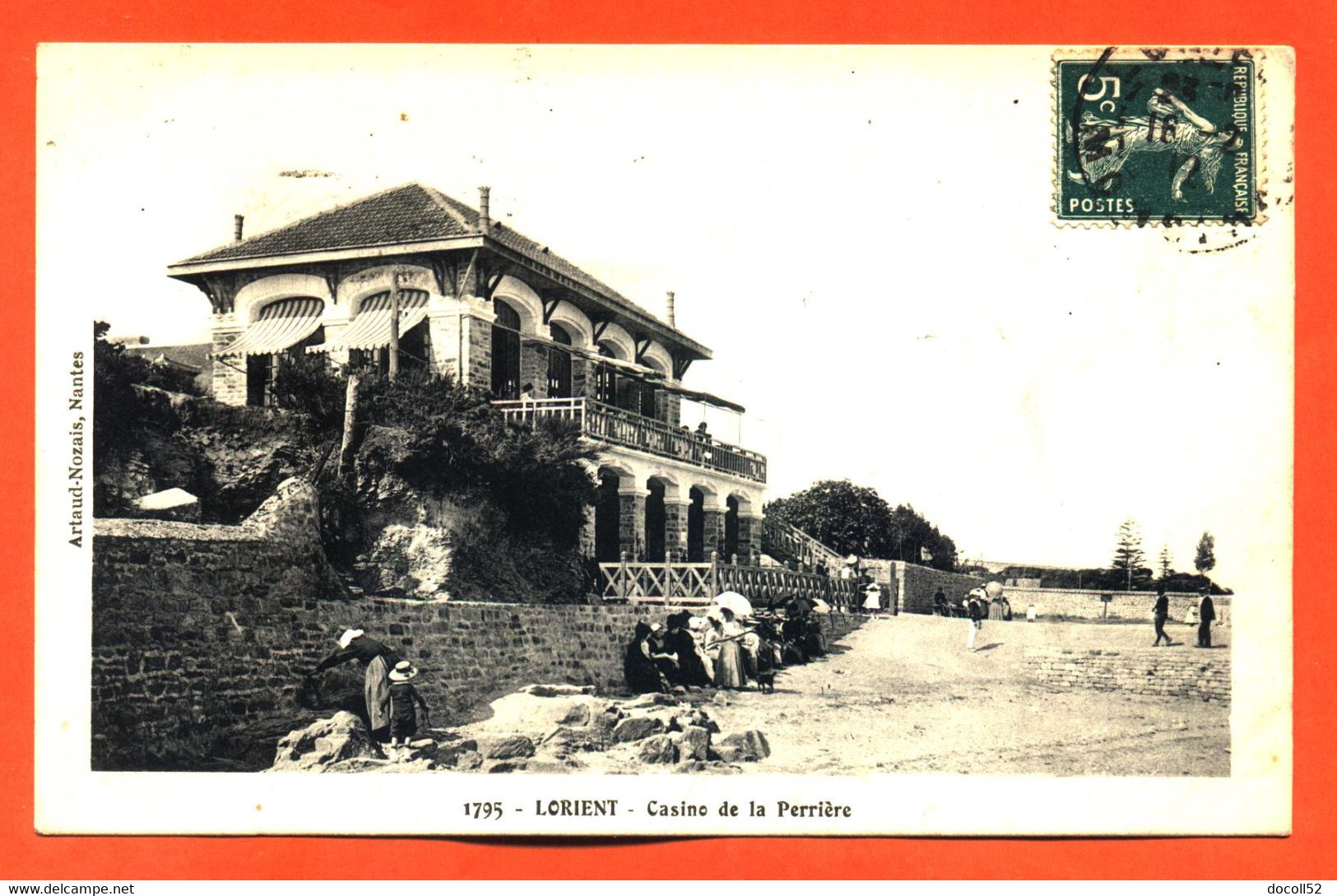 CPA 56 Lorient " Casino De La Perrière " - Lorient