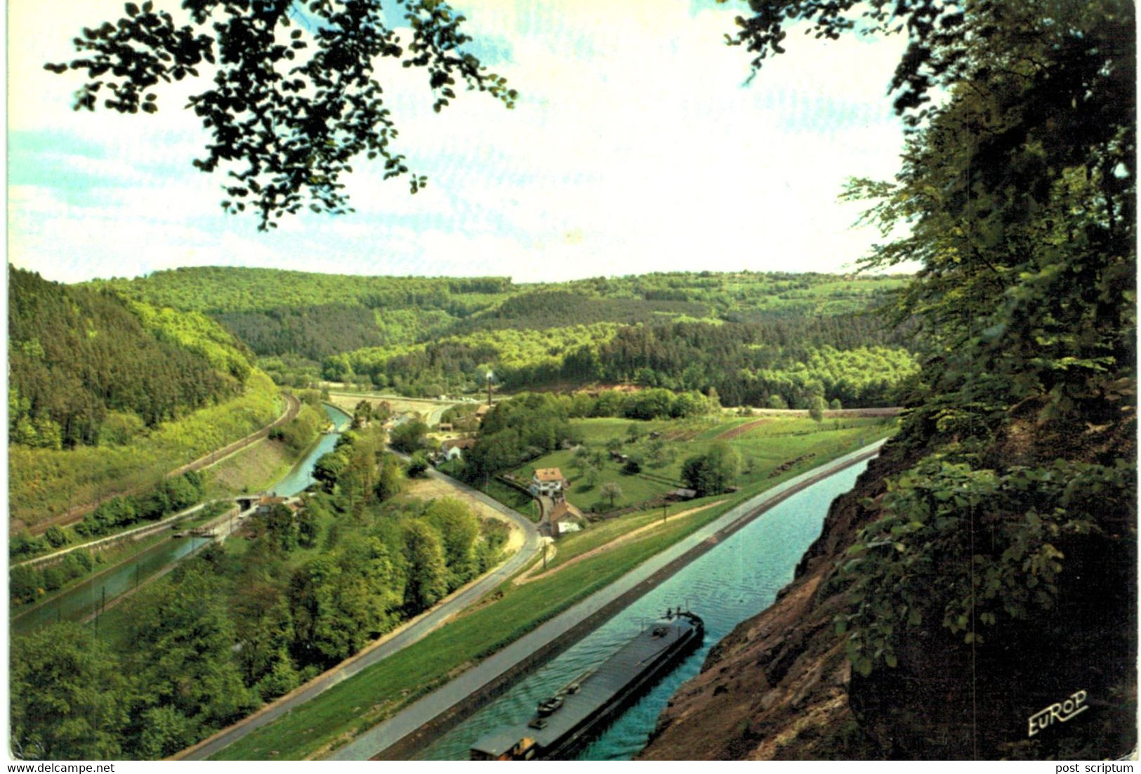 Saint Louis Arzviller Près Du Plan Incliné - Sur Le Canal Marne Rhin - Vue Sur L'ancien Et Le Nouveau Canal - Garrebourg - Arzviller