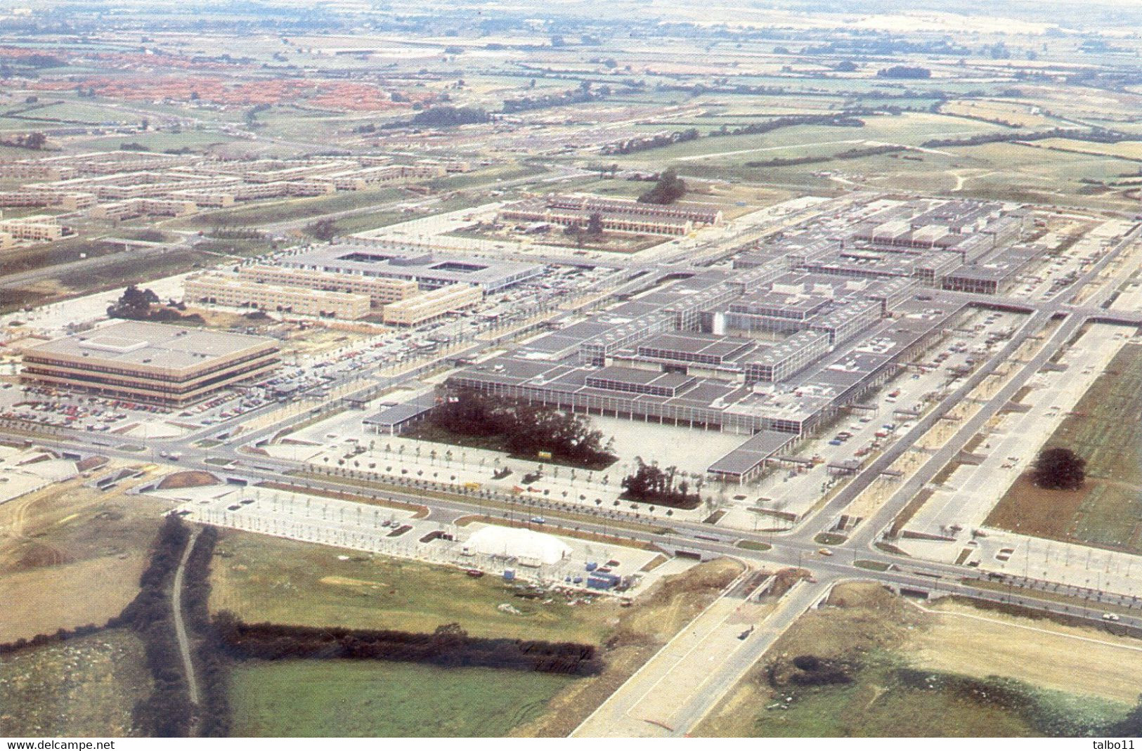 Aerial View Of Central Milton Keynes - Buckinghamshire