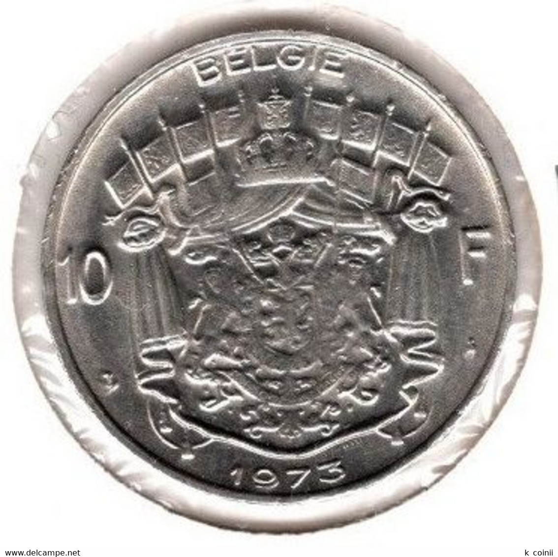 Belgium - 10 Francs Belgie 1973 - XF/SUP - Ohne Zuordnung