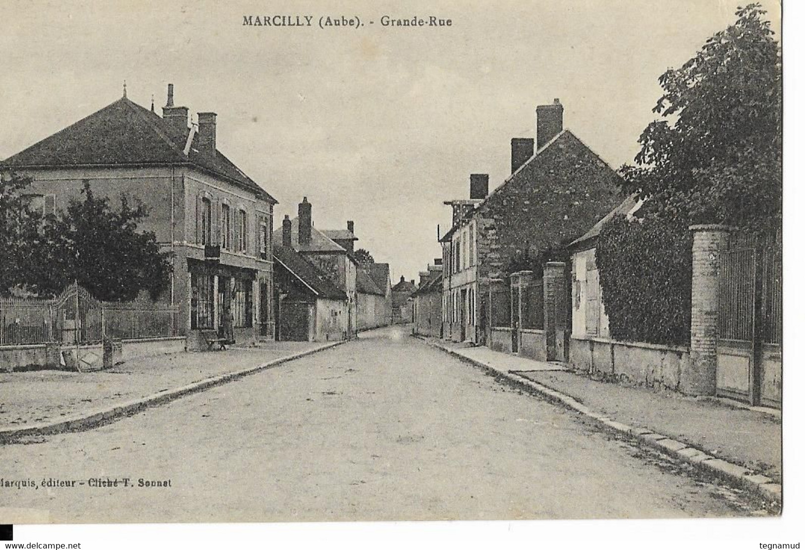 MARCILLY  - Grande Rue - Marcilly