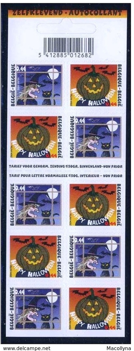 Boekje 46** / Carnet Sorcière Et Potiron - 3324/25** Halloween (Pompoenen En Heksen) MNH - Non Classificati