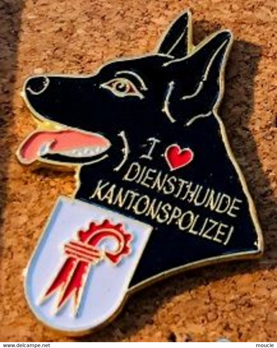 CHIENS DE POLICE - DOG - HUND - CANE - ICH LIEBE DIENSTHUNDE - KANTONS POLIZEI BASEL - CANTON DE BÂLE - SUISSE - (28) - Policia