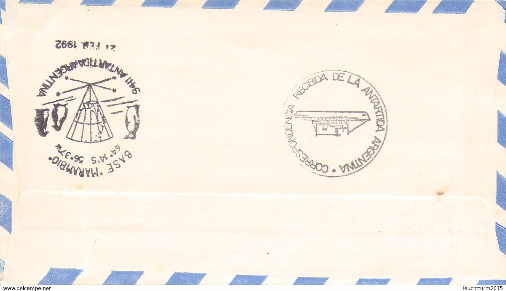 ARGENTINA - AIRMAIL 1992 BUENOS AIRES > ANSBACH/DE / PR158 - Brieven En Documenten