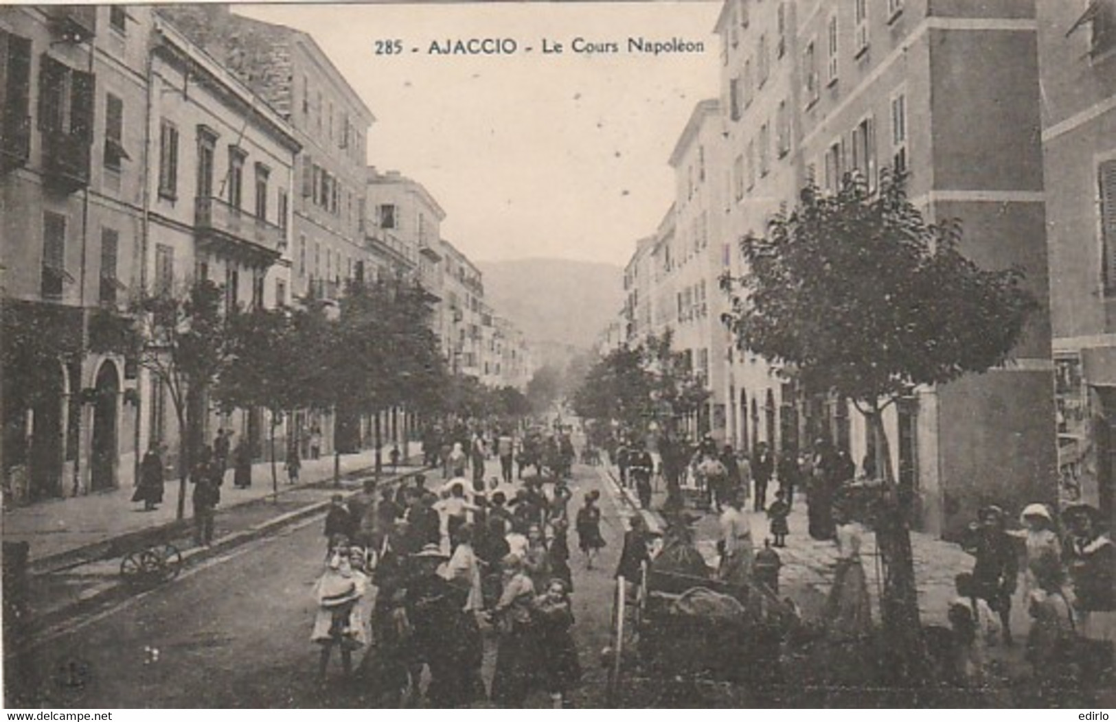 *** 20 ***  AJACCIO  Le Cours Napoléon - TTBE écrite - Ajaccio