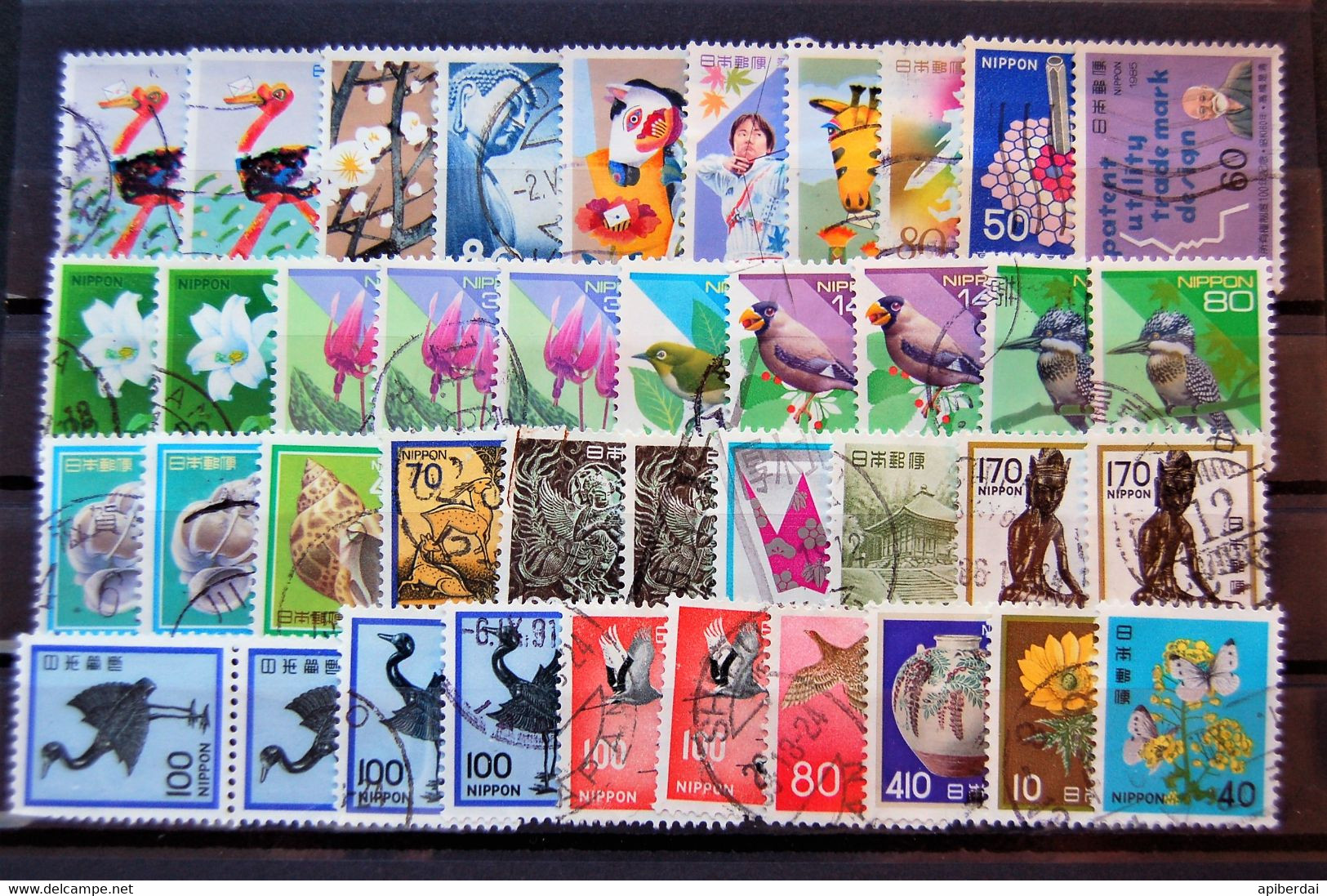 Japon Japan - Small Batch Of 40 Stamps Used - Colecciones & Series