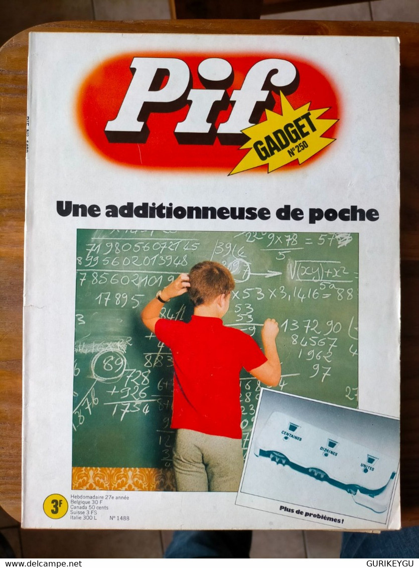 PIF GADGET N° 250 De 1973 BIEN ++ - Pif & Hercule