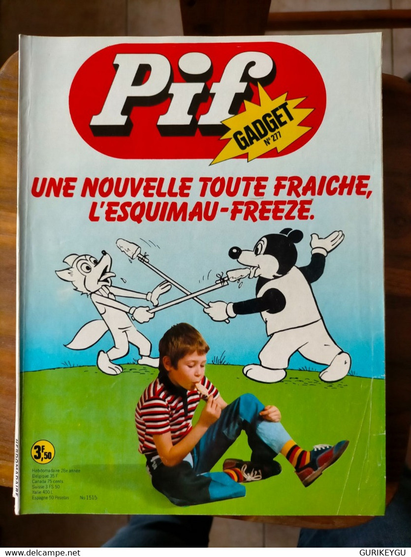 PIF GADGET N° 277 De 1974 - Pif & Hercule