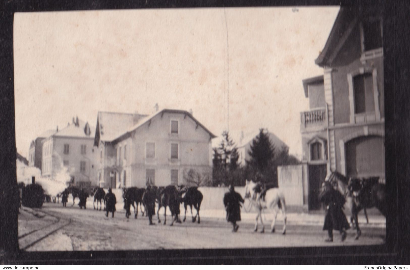 Belfort Dannemarie Superbe album photos Guerre 14-18 WW1 Caserne Quartier Vauban Automobile pompier avion soldat Armée