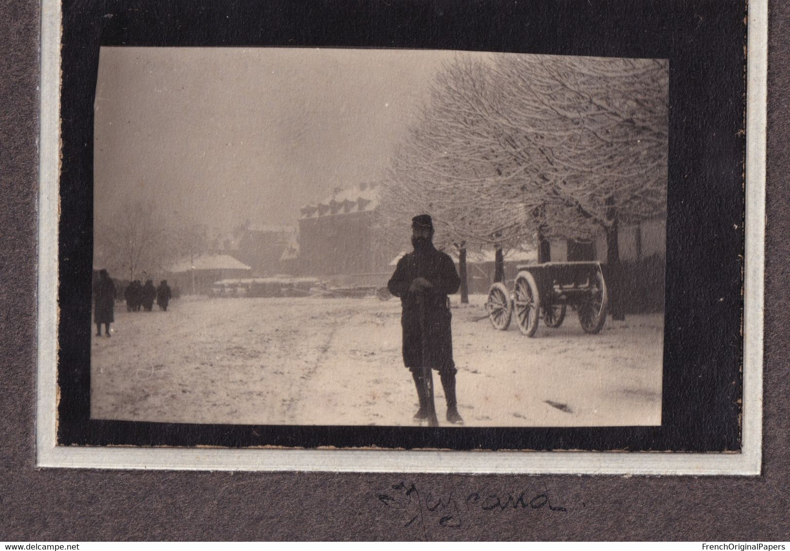 Belfort Dannemarie Superbe album photos Guerre 14-18 WW1 Caserne Quartier Vauban Automobile pompier avion soldat Armée