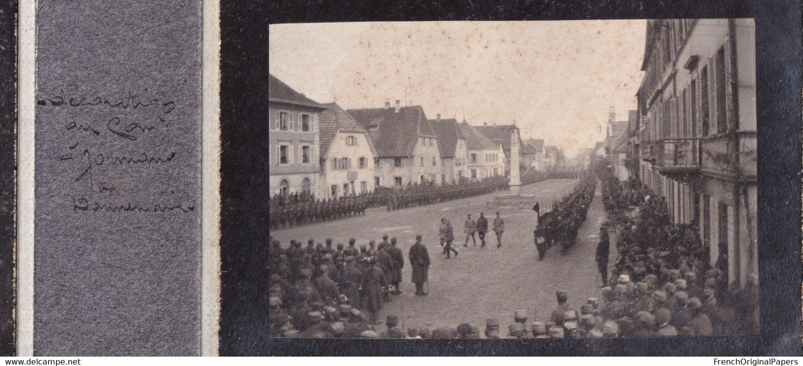 Belfort Dannemarie Superbe album photos Guerre 14-18 WW1 Caserne Quartier Vauban Automobile pompier avion soldat Armée