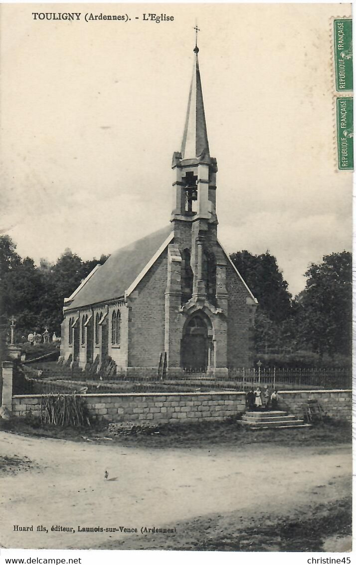 TOULIGNY   L ' EGLISE - Sonstige & Ohne Zuordnung