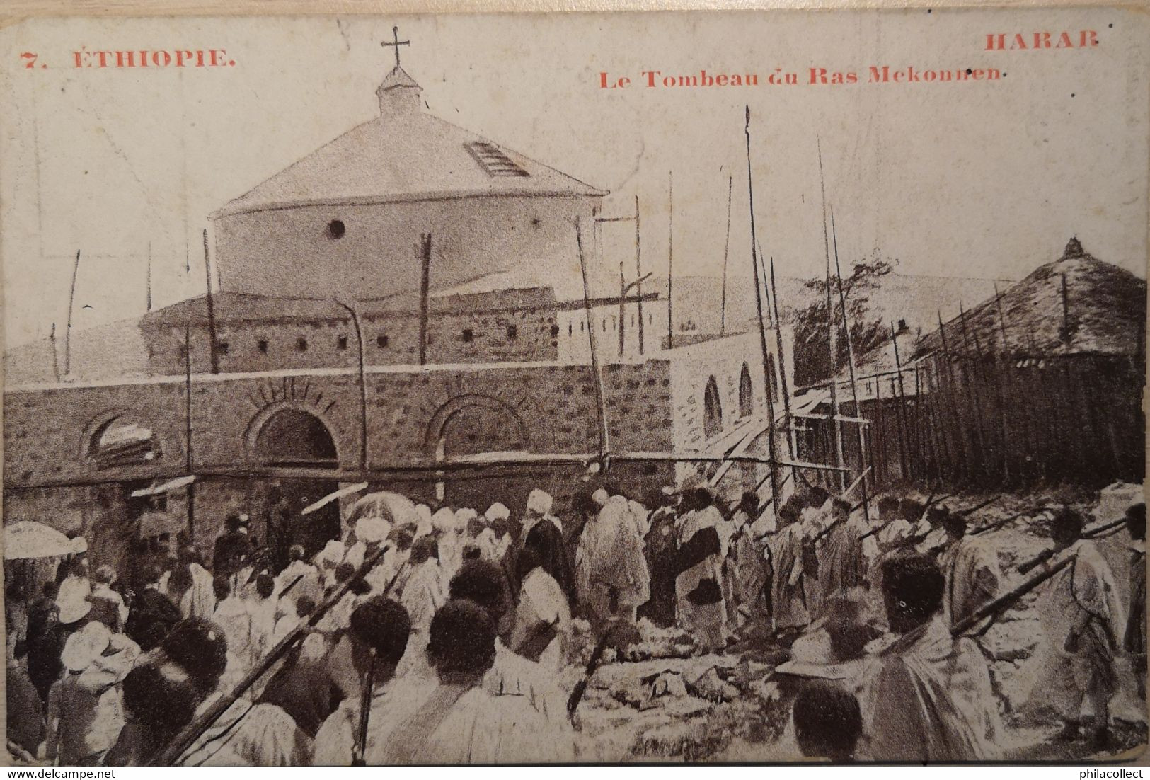 Ethiopië // Harar Le Tombeau Du Ras Mekonnen.19??  N - Ethiopia