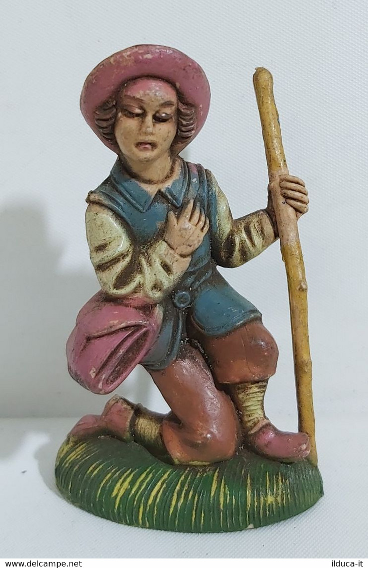 09565 Pastorello Presepe - Statuina In Plastica - Pastorello - Christmas Cribs